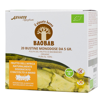 BAOBAB AESSERE POLPA BIO 20X5 G - FARMACIA33