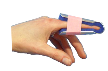STECCA PER FRATTURA DITA A CAMPANA FARMASPLINT MISURA GRANDE PREFORMATA IN ALLUMINIO MODELLABILE CON IMBOTTITURA IN SPUGNA POLIURETANICA ANTIALLERGICA RADIOTRASPARENTE 15 CM - FARMACIA33