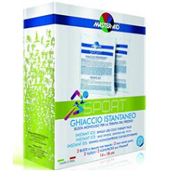 GHIACCIO ISTANTANEO MASTER-AID SPORT PER TERAPIA DEL FREDDO 2 PEZZI - FARMACIA33