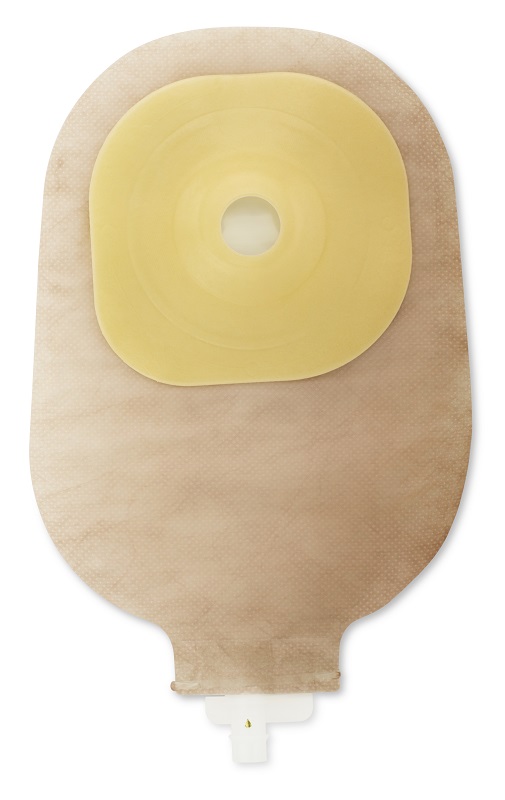 SACCA UROSTOMIA CONVESSA BARRIERA PROTETTIVA AUTOPORTANTE TRASPARENTE 30MM MIDI 350ML TNT IDROREPELLENTE 10 PEZZI+1 ADATTATORE+10 TAPPINI ESTERNI DI SICUREZZA - FARMACIA33