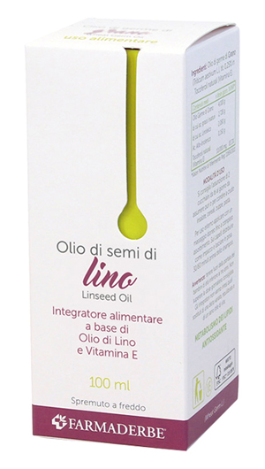 OLIO ALIMENTARE LINO SEMI 100 ML - FARMACIA33