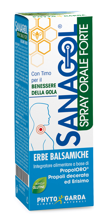 SANAGOL SPRAY FORTE ERBE BALSAMICHE 20 ML - FARMACIA33
