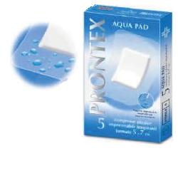 GARZA COMPRESSA PRONTEX AQUA PAD 5X7CM - FARMACIA33