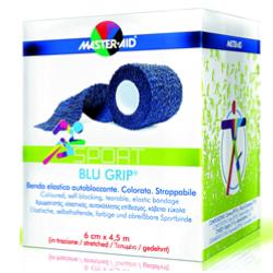 BENDA ELASTICA AUTOBLOCCANTE MASTER-AID BLUGRIP 8X4,5 - FARMACIA33