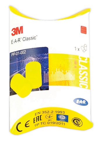 EAR TAPPO AURICOLARE IN SPUGNA 2 PEZZI - FARMACIA33