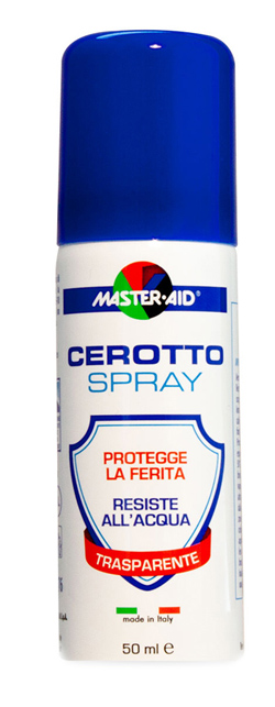 CEROTTO SPRAY MASTER-AID FLACONE 50ML CIRCA 80 APPLICAZIONI - FARMACIA33
