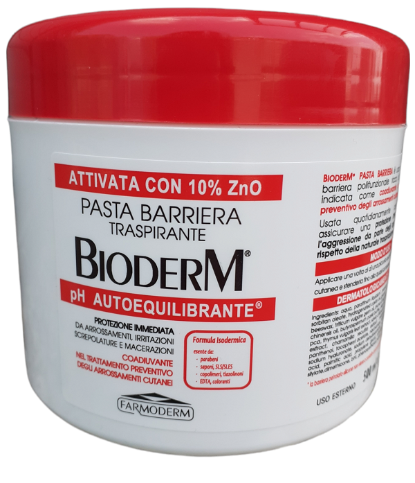 BIODERM PASTA BARRIERA ZINCO 500 ML - FARMACIA33