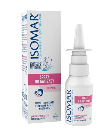 ISOMAR SOLUZIONE ACQUA MARE BABY SPRAY NO GAS 30ML - FARMACIA33