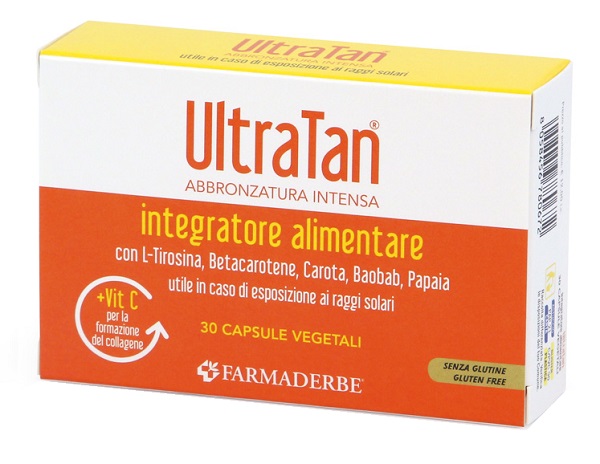 ULTRA TAN INTEGRATORE 30 CAPSULE - FARMACIA33