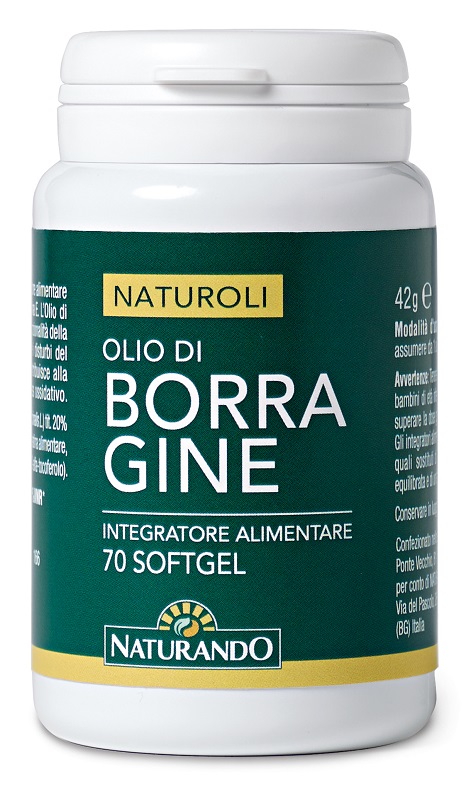I NATUROLI OLIO DI BORRAGINE 70 CAPSULE - FARMACIA33