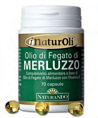 NATUROLI OLIO DI FEGATO DI MERLUZZO 70 CAPSULE MOLLI - FARMACIA33