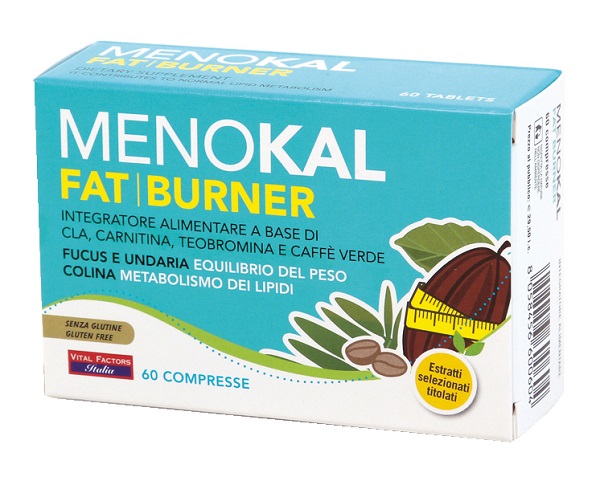 MENOKAL FAT BURNER 60 COMPRESSE - FARMACIA33