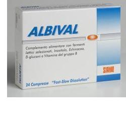 ALBIVAL PROBIOTICO 24 COMPRESSE - FARMACIA33