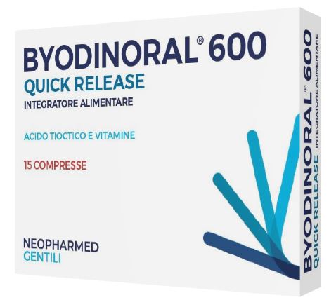 BYODINORAL 600 15 COMPRESSE - FARMACIA33