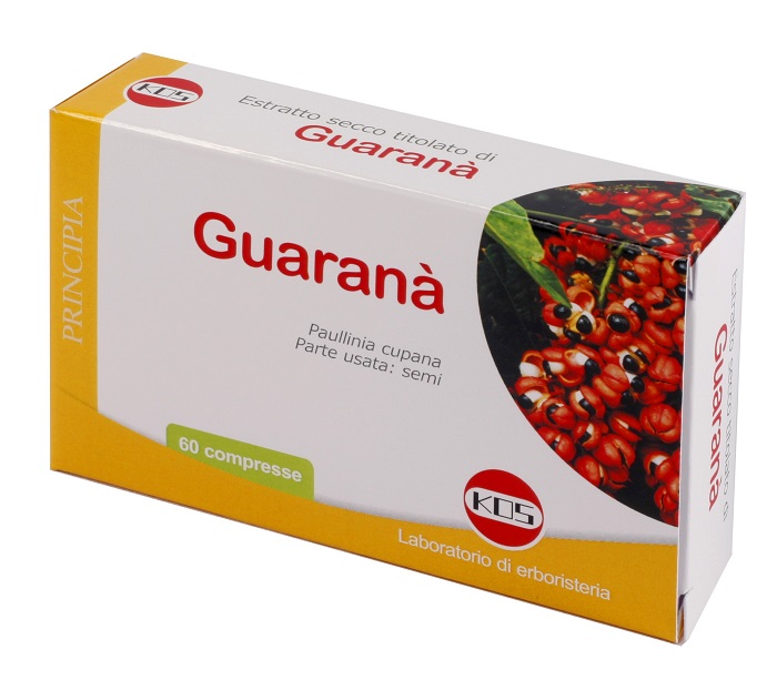 GUARANA' ESTRATTO SECCO 60 COMPRESSE - FARMACIA33