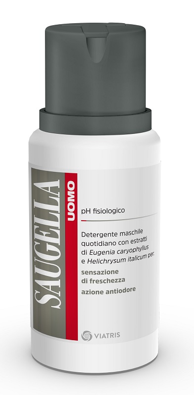 SAUGELLA UOMO PH FISIOLOGICO DETERGENTE MASCHILE 200 ML - FARMACIA33