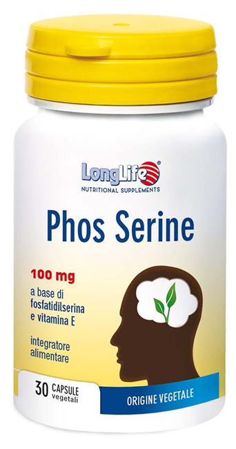 LONGLIFE PHOS SERINE 30 CAPSULE VEGETALI - FARMACIA33