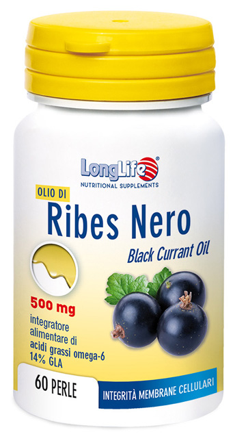 LONGLIFE OLIO RIBES NERO 60 PERLE DI GELATINA - FARMACIA33