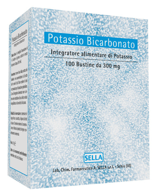 POTASSIO BICARBONATO POLVERE 100 BUSTINE - FARMACIA33