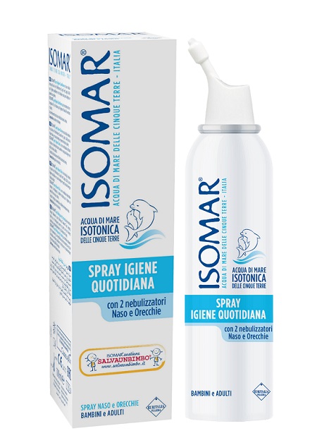 SOLUZIONE ACQUA DI MARE ISOMAR SPRAY IGIENE QUOTIDIANA 100 ML - FARMACIA33