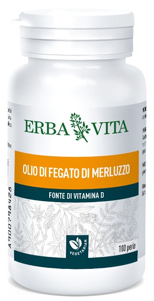 OLIO FEGATO MERLUZZO 100 PERLE 453 MG - FARMACIA33