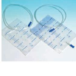 SACCA RACCOLTA URINA DA LETTO IN PVC NON STERILE VOLUME 2 LITRI TUBO LUNGHEZZA 130 CM 30 PEZZI - FARMACIA33