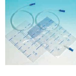 SACCA RACCOLTA URINA DA LETTO IN PVC NON STERILE VOLUME 2 LITRI TUBO LUNGHEZZA 90 CM 30 PEZZI - FARMACIA33