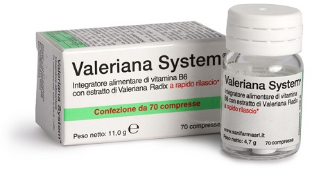 VALERIANA SYSTEM 70 COMPRESSE - FARMACIA33