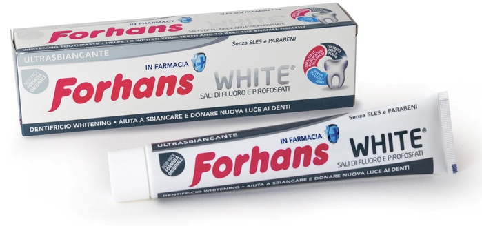 FORHANS SP WHITE DENTIF 75ML - FARMACIA33