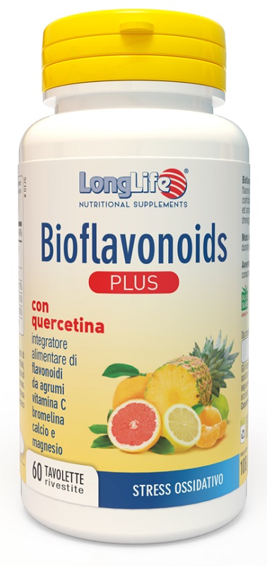 LONGLIFE BIOFLAVONOIDS PLUS 60 TAVOLETTE - FARMACIA33
