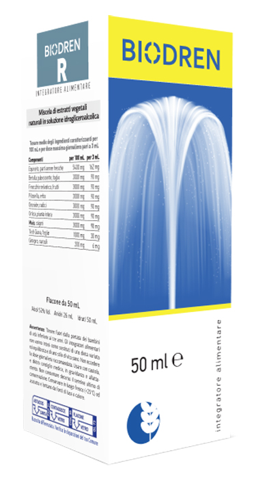 BIODREN R SOLUZIONE IDROALCOLICA 50 ML - FARMACIA33
