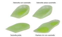 PLANTARE 3/4 CON CUSCINETTO E SCARICO METATARSALE PER SCARPE DAL NUMERO 41 AL NUMERO 42. I PLANTARI IN SILICONE SONO CONSIGLIATI PER METATARSALGIE E SPERONE CALCANEALE - FARMACIA33