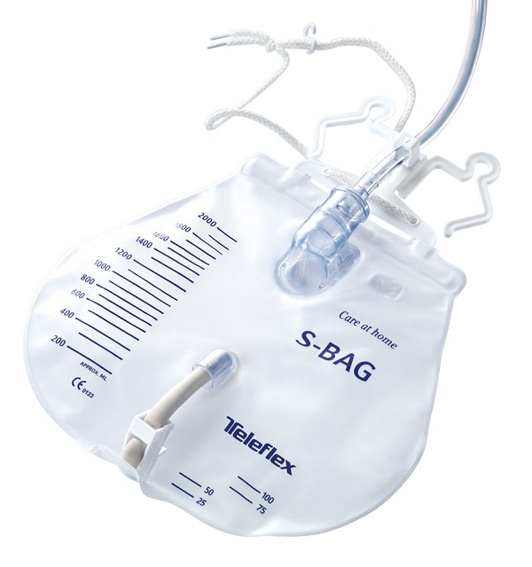 SACCA DI DRENAGGIO LETTO PER INCONTINENZA 2000ML IN PVC CON VALVOLA DI NON RITORNO E SCARICO STERILE GOCCIOLATOIO FILTRO AD ARIA CIRCUITO CHIUSO 100% TUBO DI RACCORDO120CM 1 PEZZO - FARMACIA33