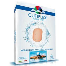 MEDICAZIONE AUTOADESIVA TRASPARENTE IMPERMEABILE MASTER-AID CUTIFLEXMED 10X6 CM 5 PEZZI - FARMACIA33