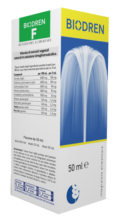 BIODREN F 50 ML SOLUZIONE IDROALCOLICA - FARMACIA33