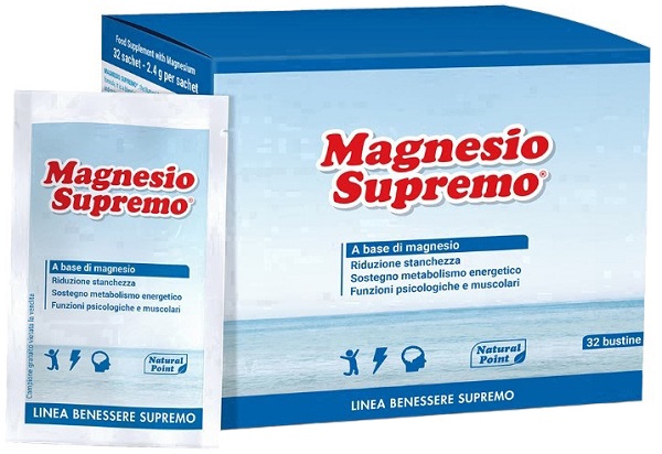 MAGNESIO SUPREMO 32 BUSTINE - FARMACIA33