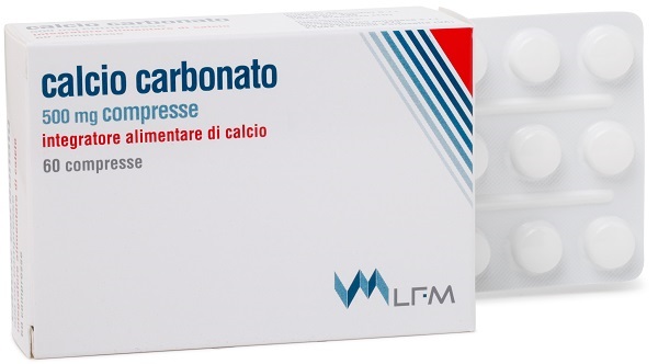 CALCIO CARBONATO 60 COMPRESSE - FARMACIA33