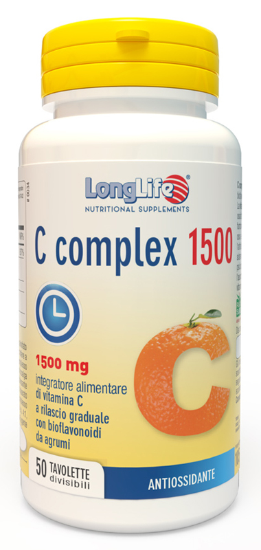 LONGLIFE C COMPLEX 1500 T/R 50 TAVOLETTE - FARMACIA33