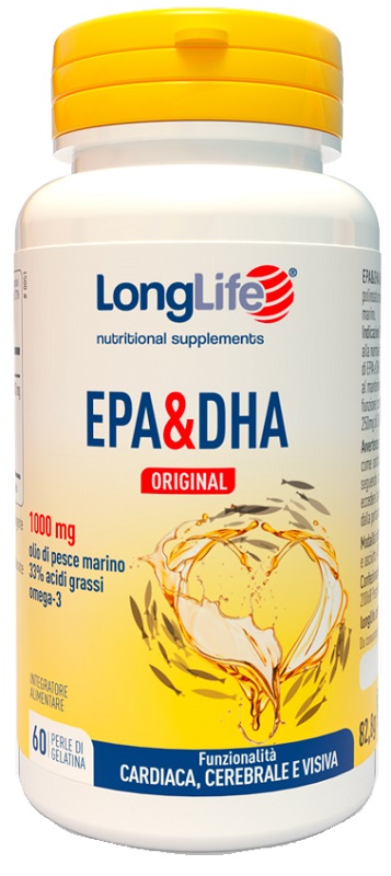 LONGLIFE EPA DHA 60 PERLE - FARMACIA33