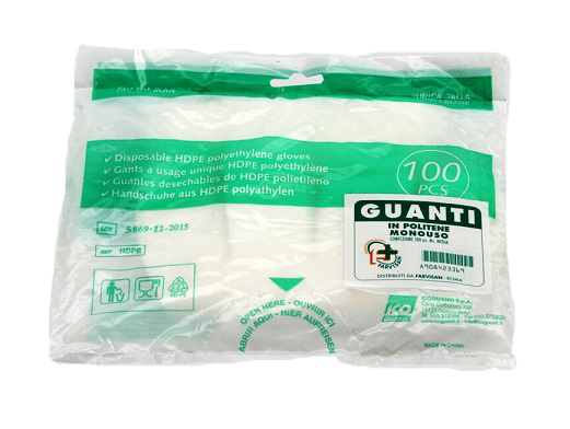 GUANTO MONOUSO 100 PEZZI - FARMACIA33
