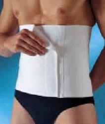 CIZETA ORTO' FLEXA FASCIA POSTOPERATORIA H 27 LEGGERA POLIESTENSIVA COTONE BIANCO 2 - FARMACIA33
