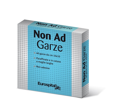 GARZA PARAFFINATA NON AD 10X10 CM 40 PEZZI - FARMACIA33