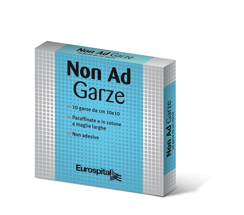 GARZA PARAFFINATA NON AD 10X10 CM 10 PEZZI - FARMACIA33