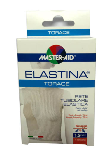 RETE TUBOLARE ELASTICA IPOALLERGENICA MASTER-AID ELASTINA TORACE 5 MT IN TENSIONE CALIBRO 8 CM - FARMACIA33