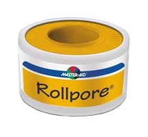 CEROTTO IN ROCCHETTO MASTER-AID ROLLPORE TESSUTO NON TESSUTO 5X2,5 - FARMACIA33