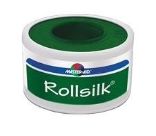 CEROTTO IN ROCCHETTO MASTER-AID ROLLSILK SETA 5X1,25 - FARMACIA33