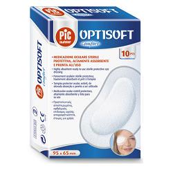 TAMPONE OCULARE PIC IN TESSUTO NON TESSUTO STERILE ADESIVO 10 PEZZI - FARMACIA33