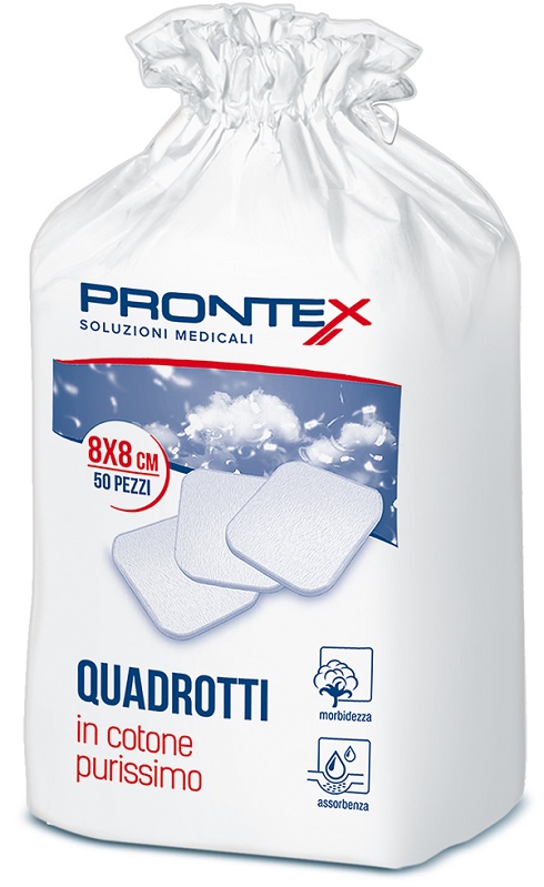 COTONE IDROFILO PRONTEX QUADROTTI - FARMACIA33