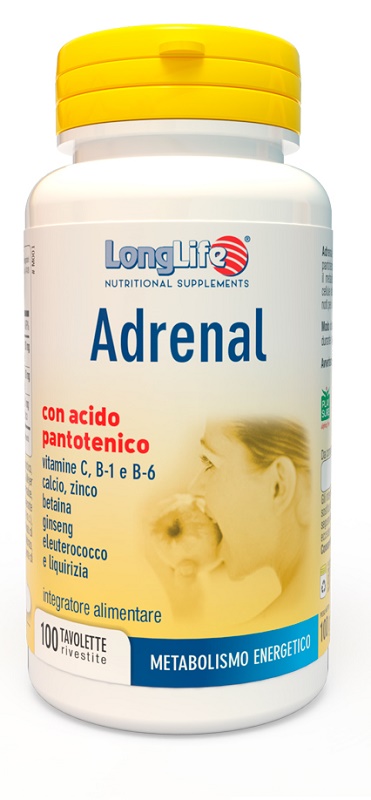 LONGLIFE ADRENAL 100 TAVOLETTE MASTICABILI RIVESTITE - FARMACIA33