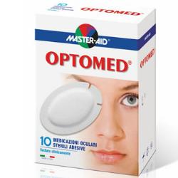 GARZA OCULARE MEDICATA MASTER-AID OPTOMED SUPER 10 PEZZI - FARMACIA33